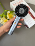 شانه و ماساژور برقی اسکالپ سر اورجینال XC-901 | روغنتراپی و تقویت ریشه مو